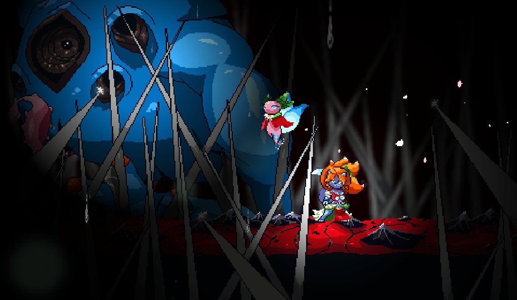 The second demo gona be awesome terryfing of course! hope get all ready close to october 🎃👻
🍃Steam WishList: tinyurl.com/rainabyss

#GameDev #IndieGames #SoloDev #ドット絵 #pixelartwork #pixelart #wishlistwednesday