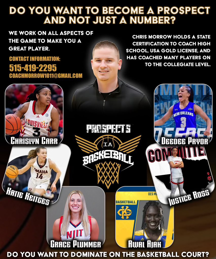 ProspectsIowa's tweet photo. Contact me if your interested in:

-Individual Training Sessions
-Group Training Sessions
-Recruiting Assistance Program

📍@thehawknestgym 4020 121st St Urbandale

*All photos of players are past Alums that played for me before going on to play in college* 

📷 by @JustinKelso https://t.co/4XKwUohTKZ
