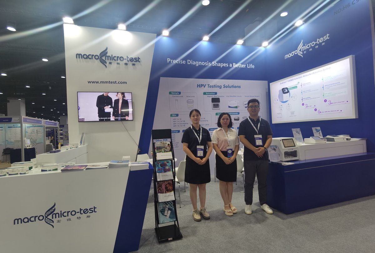 MacroMicroTest's tweet image. We are at Booth H6. C58 in Queen Sirikit National Convention Center (QSNCC)
Please join us and let us introduce you our diagnostic solutions
More about us: mmtest.com
#medlabasia #hpv #tb #IVD #kits #rapid #antigen #antibody #kits #immune  #std