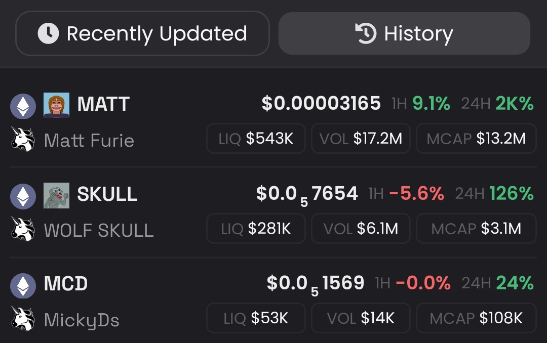 NobleIrons7de's tweet photo. Checking these bags every hour 🤣
$MATT, $SKULL, $MCD.
Eth Degens are smiling again 🍻, $MCD the lowest, you still have a chance to smile
Go grab a bag before the real fun begins
https://t.co/DPntvpcDql
#100Xplay #Degen #Ethplays https://t.co/r9zopNkFwV