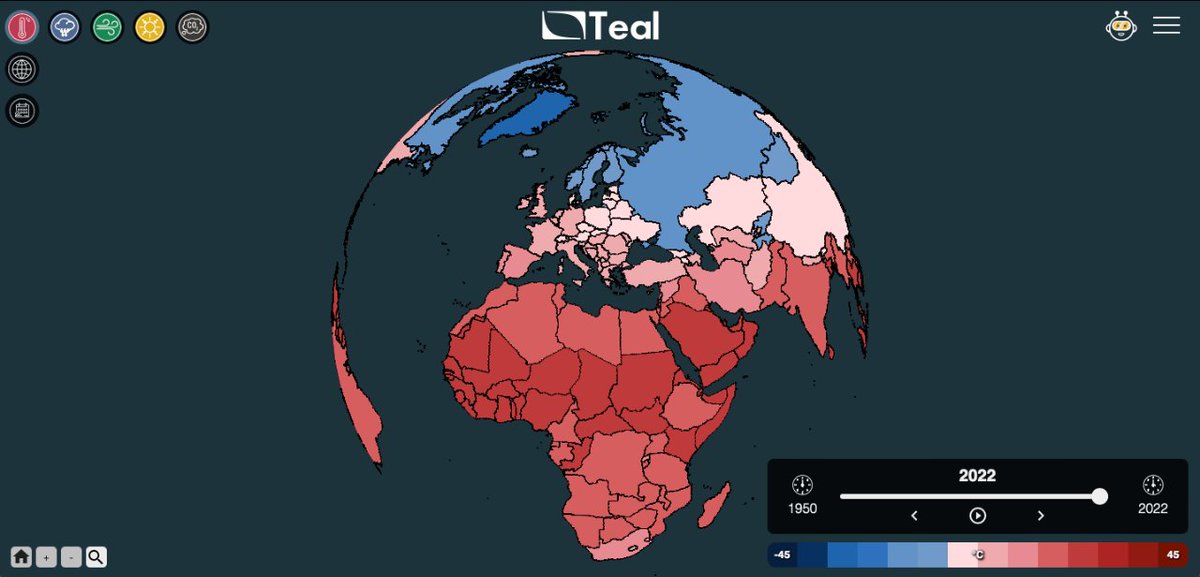naturaambiental's tweet image. Sabías que el conjunto de datos históricos de #TealTool se ha actualizado hasta el 31 de diciembre de 2023 para todas las #variablesclimáticas? 
Con datos ERA5 robustos y fiables, obtenidos de  #climatedata. Más información ow.ly/dMLT50Dr6bx y en:  rb.gy/mg2zq1