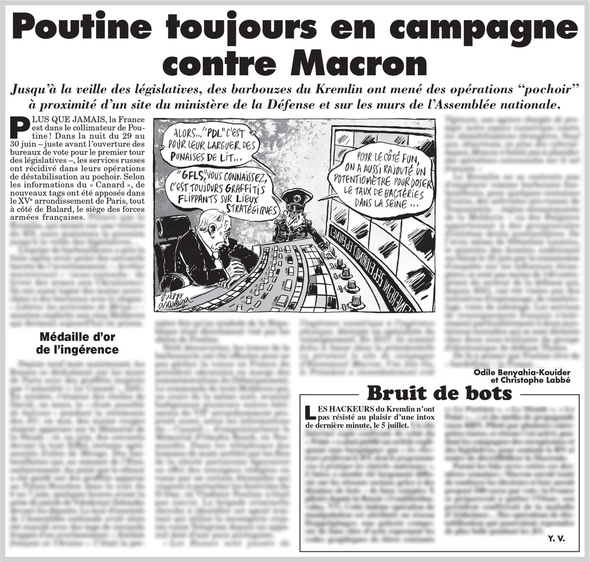 Le Canard enchaîné tweet media