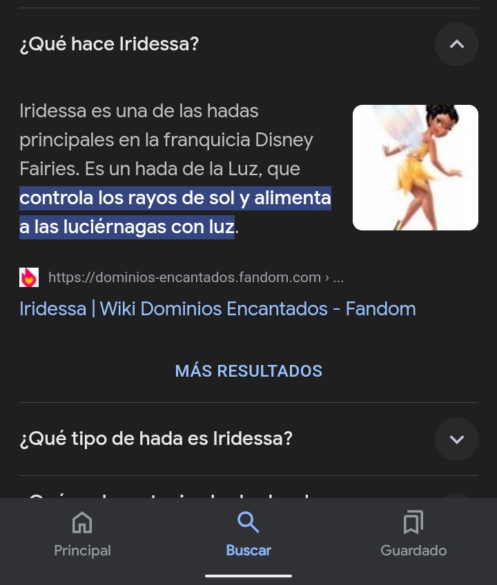 _cukyy's tweet photo. buscó que hada era yo y me dijo que Iridessa pq le doy luz a su vida 😭😭😭😭 https://t.co/4LuMQiNpSm