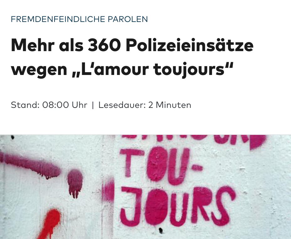 Deutschland ist wieder sicher