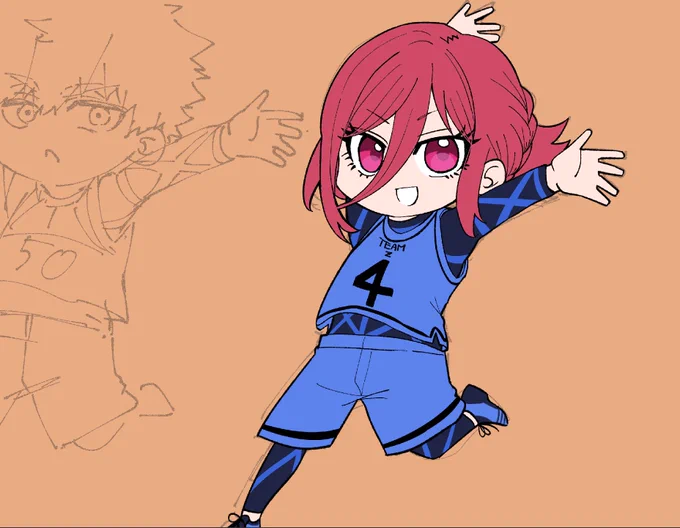 もう一歩踏み出して〜(動かせないけどkncg描きたい)