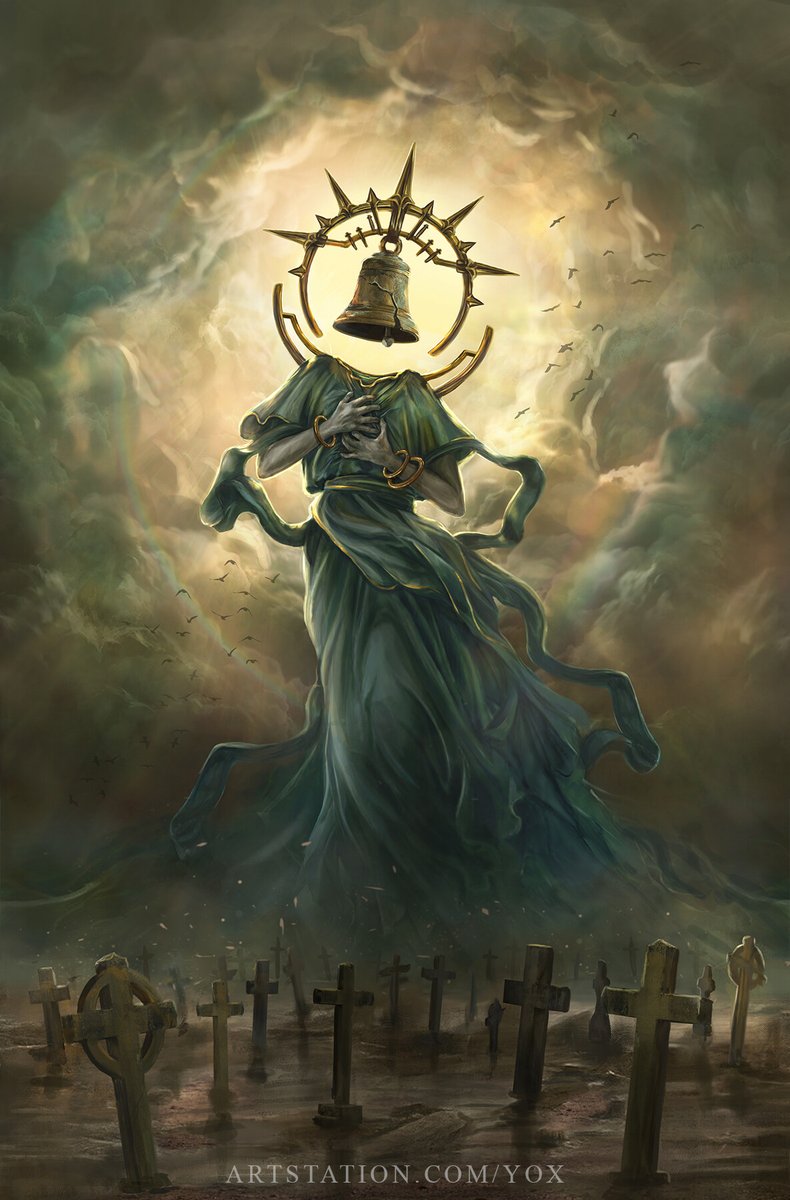 Angel of Grief by Joanna Kozioł
artstation.com/artwork/qAz6Vz