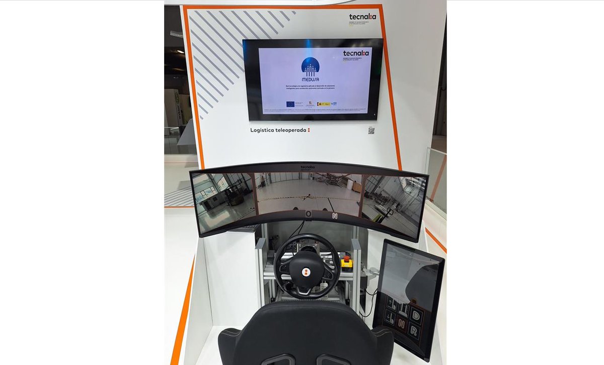 redmedusanet's tweet photo. @tecnalia , centro integrado en #MEDUSANetwork  presentó en la BIEMH 2024 la nueva fábrica “consciente”. Conoce en detalle esta iniciativa aquí: https://t.co/YcRGRqmv0Z https://t.co/BZx8D7oynN