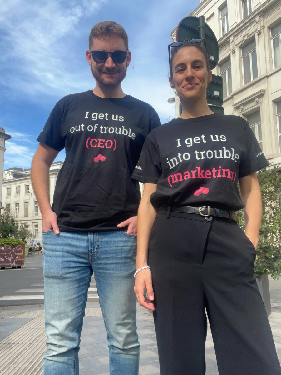 sendblockslabs's tweet image. We'd argue that it's the other way around 😇 😈 

But if you're at ethcc bru - catch up with @shrem_itay and @missronigur and see for yourself 😉 

#conflife #dreamteam