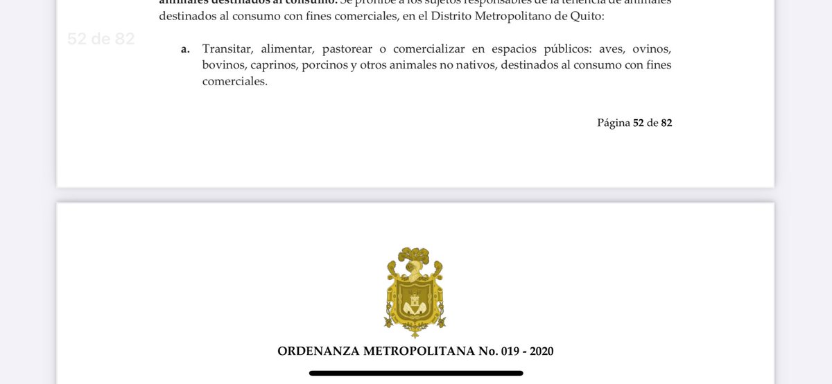 LoaEcuador's tweet photo. Sí, correcto, la LOA incluye esta prohibición. Lo interesante es que esta cámara no sepa que esta misma prohibición ya existe en casi todas las ordenanzas, que son leyes menores. 
Por ejemplo en Guayaquil, Quito, Jipijapa, entre otras.
No es de oponerse por oponerse, es de pensar un poquito.