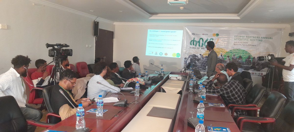 #ECLIPSE research findings from Brazil and Ethiopia are being presented and discussed in the ECLIPSE annual scientific meeting taking place in Mekelle, Tigray, Ethiopia. Good opportunity to share experiences within the ECLIPSEfamily. <a href="/NIHRglobal/">NIHR Global Health</a> <a href="/MekUniETH/">Mekelle University</a> @ECLIPSE_Keele