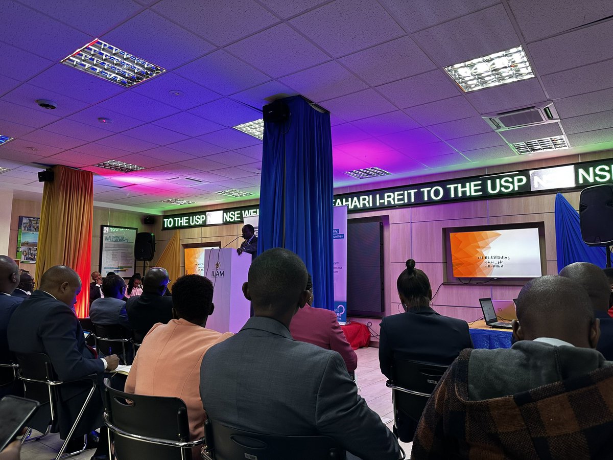 NikkieNjuguna's tweet image. 📍: ILAM Fahari I-REIT @ILAMReit admission to the Unquoted Securities Platform (USP) of the @NSE_PLC.