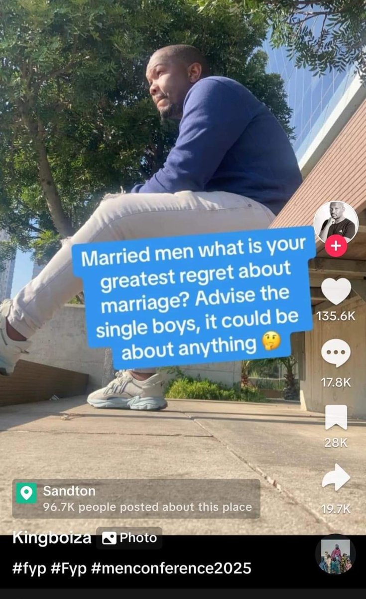 A guy on TikTok asked married men what’s their greatest regret about marriage? 😍❤