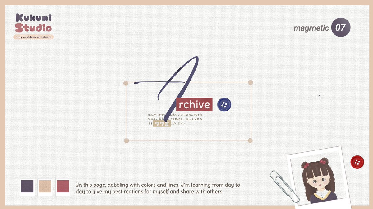 magrnetic's tweet image. ꒰ᐢ. .ᐢ꒱₊˚⊹ ᰔ.  Any interaction will be appreciated 

Ke depannya saya akan pakai desain ini untuk set up akun Kukumi. Jika dirasa menyamai set up dari BA lain, boleh infokan ke dm sebelum tanggal 20 ya. Terima kasih.

#zonauang