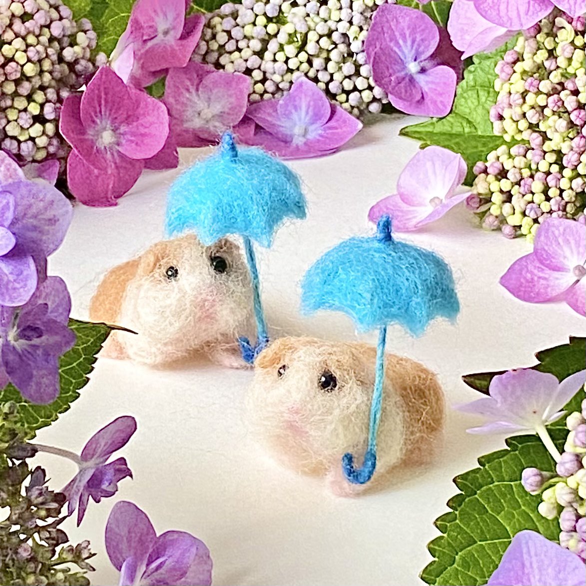 teaplus5's tweet photo. #みんなに見てほしい私の自信作

傘☂️とモルモット🐹
→https://t.co/MpmqCfarvu

🩷minne
https://t.co/tTMgyW7Ml4

#minne #羊毛フェルト #モルモット #梅雨 #傘 #ハンドメイド #guineapig #テディモルモット #正直に言いますリポストしまくってほしいですそしてフォローしてほしいです #雨 #紫陽花 https://t.co/FSFSIzZ6JQ