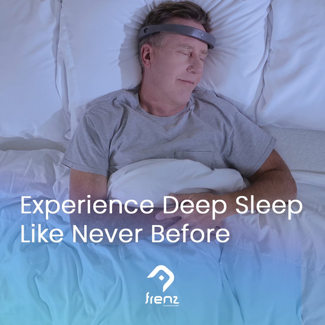 🌙 Struggling with shallow sleep?
The FRENZ Brainband’s deep sleep boosting feature uses AI to detect when you’re about to wake up and helps you return to deep sleep effortlessly. Experience uninterrupted, restorative sleep. 🌌🤖
Discover our deep sleep boosting technology today!