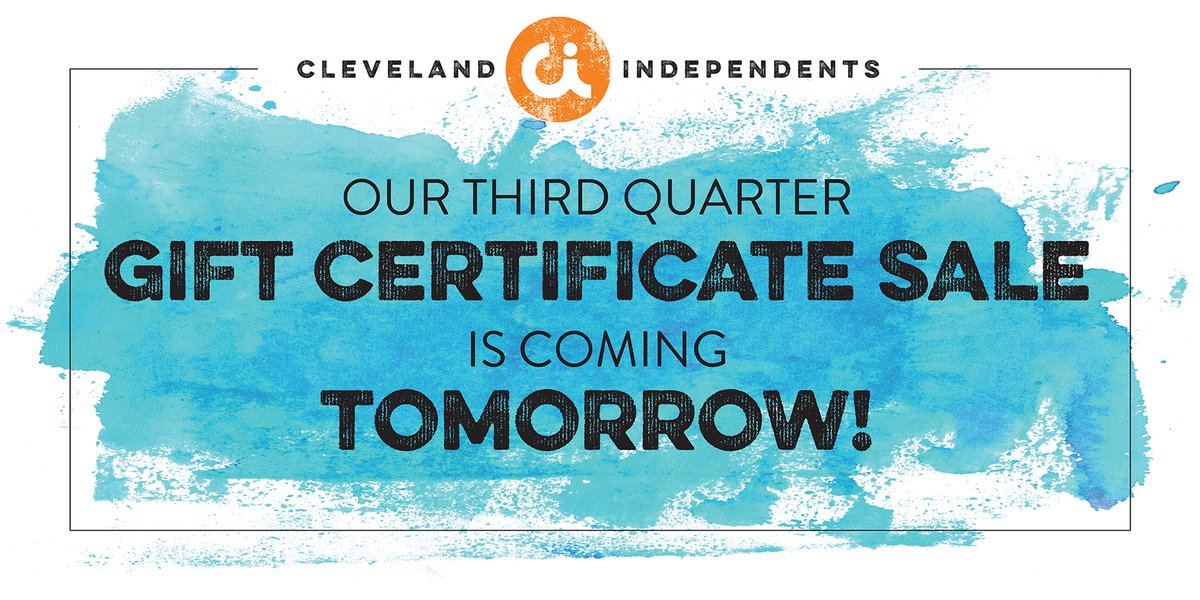 clevelocal's tweet photo. We'll be up early. Will you?  #supportlocal #eatdrinklocal  #supportlocalandsave https://t.co/CnDmgtoBns
