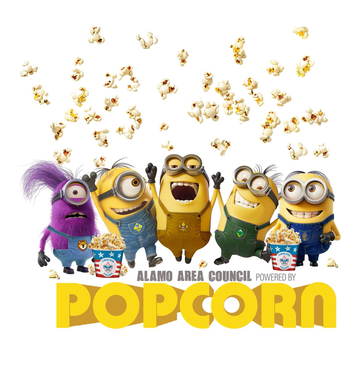 Toady is the sign-up and sell SNS/TO deadline. Receive an additional 5% commission and promotional items just for signing up at pecatonicariverpopcorn.com/signup.php

Use Council Key: 583AAC