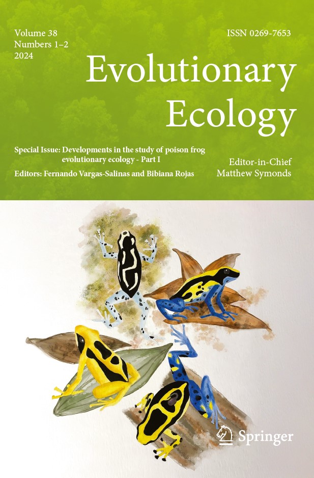 Evolutionary Ecology (@evoecology) on Twitter photo Read latest #openaccess #EvolutionaryEcology ECR paper āIntegrating ecological niche modeling and rates of evolution to model geographic regions of #mimetic color pattern selectionā by <a href="/MorganRMuell/">Morgan Muell</a> <a href="/jason_l_brown/">Jason L. Brown</a> š¦link.springer.com/article/10.100ā¦š¦ #SNEVEC #SpringerNature Read latest #openaccess #EvolutionaryEcology ECR paper āIntegrating ecological niche modeling and rates of evolution to model geographic regions of #mimetic color pattern selectionā by <a href="/MorganRMuell/">Morgan Muell</a> <a href="/jason_l_brown/">Jason L. Brown</a> š¦link.springer.com/article/10.100ā¦š¦ #SNEVEC #SpringerNature