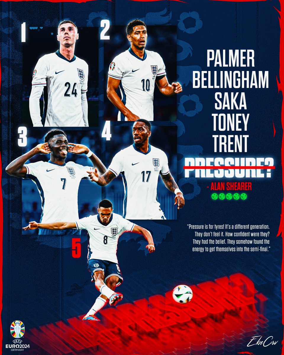 ekncrv's tweet photo. Pressure? What Pressure? 5 Penalties Taken, 5 Penalties Scored. #smsports #England #EURO2024 https://t.co/qeXCGKrAkC