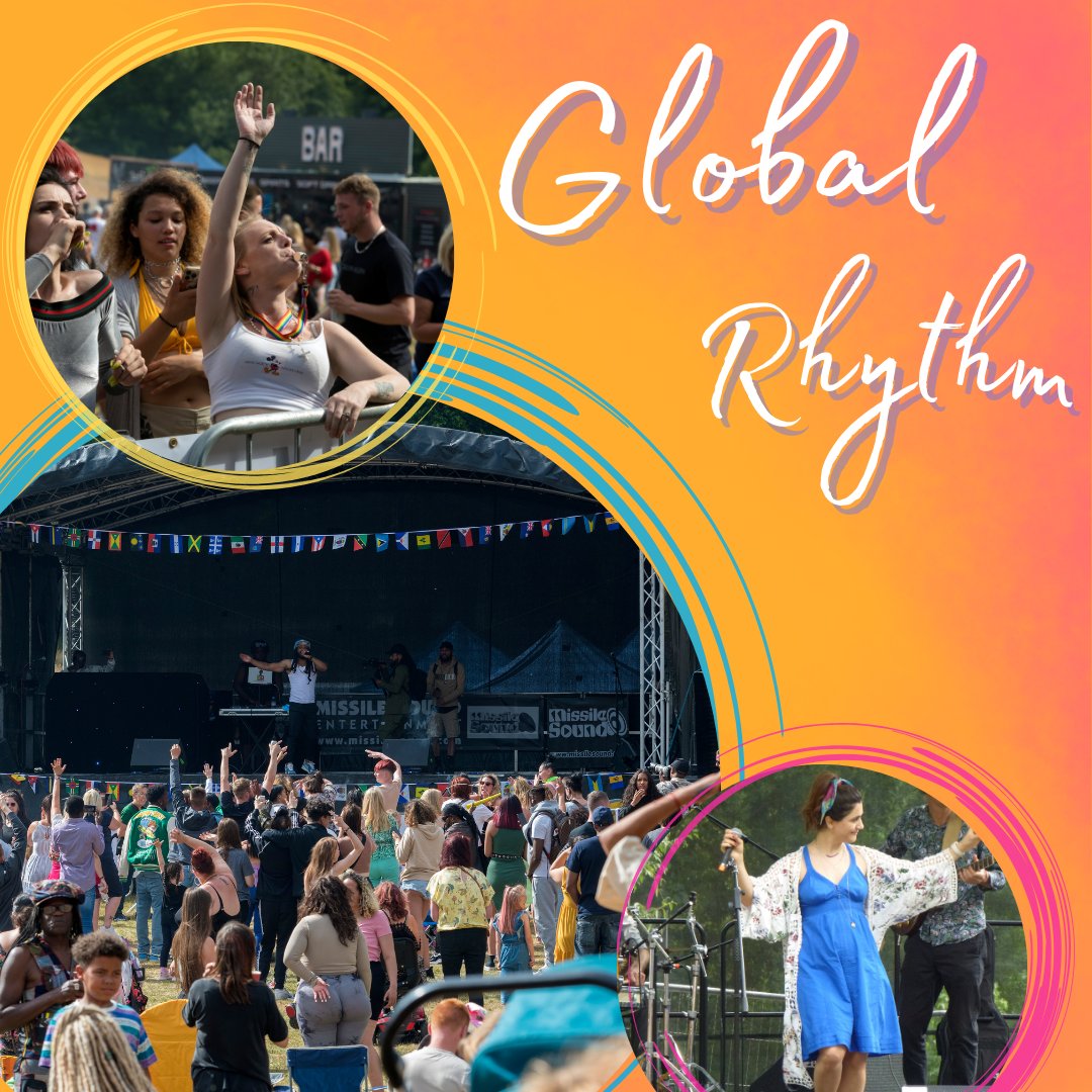 Global Rhythm takes over Christchurch Park this Saturday from 1pm - 7pm! 🎉

Enjoy live music &amp; art from across the world. Experience music, dance and culture and a full programme of workshops throughout the day 🌞 

You can view the full line up at: ipswichentertains.co.uk/global-rhythm