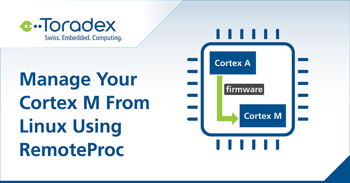 Toradex's tweet photo. Dive into the world of inter-processor communication with #RemoteProc! Learn how to manage and communicate between different cores seamlessly with our article! https://t.co/NO75RD402y

#SoC #SoM #ProcessorCores #rproc #MulticoreProcessing #HMP #CortexM https://t.co/0YaYaemqIs