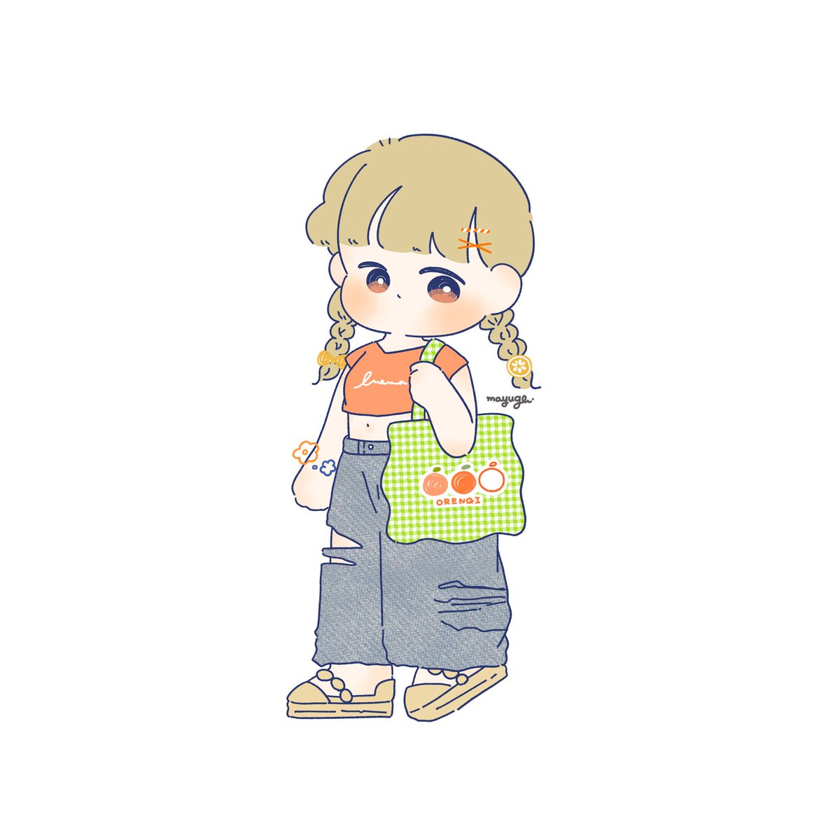 mayu_ge07's tweet photo. フルーツコーデ🍋✨
#イラスト #ゆるいイラスト https://t.co/FF2CeaJu9Z
