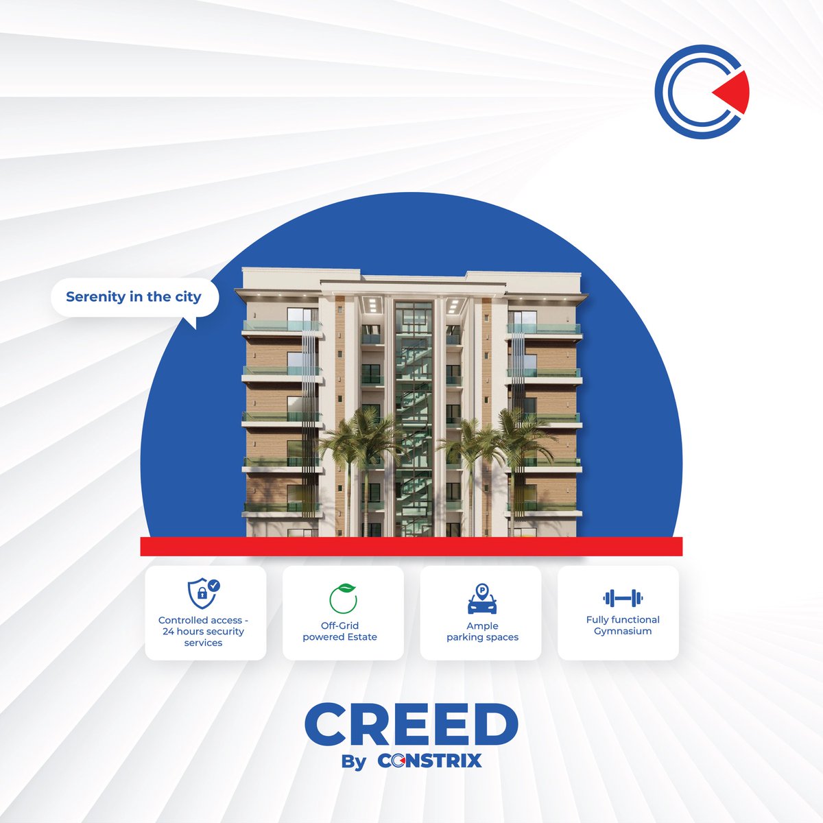 Constrix's tweet photo. Constrix proudly presents Creed at Mbora, an exceptional residential development offering a range of exquisite condominiums and terraces designed for discerning individuals and families.
#AbujaLuxury #HalimaByConstrix #Abuja #homes #limitedavailability #constrixcubes #dreamhome https://t.co/aJLdlAC36k
