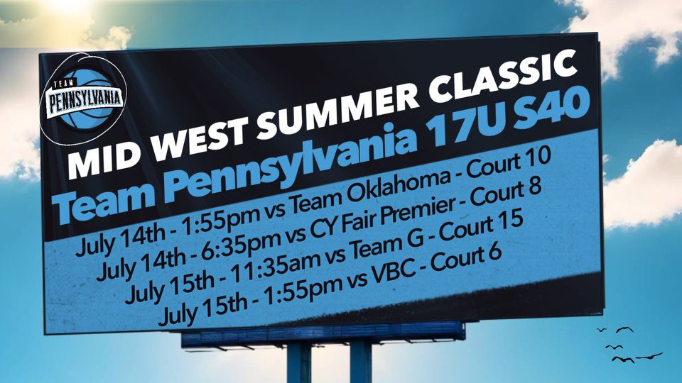 Daron Dickerson (@coachdickerson5) on Twitter photo Coaches..If you’re attending Run 4 The Roses & Midwest Sunmer Challenge, PLEASE stop by & check out <a href="/TEAMPAHOOPS/">TEAM PENNSYLVANIA</a> 17u S40!
<a href="/CoreyD2For1/">Corey Dickerson</a> <a href="/TRDipp/">Taylor Dippery</a>
<a href="/mayadickerson6/">Maya Dickerson</a> <a href="/BalloutMi/">Mia Walker😰</a> <a href="/peyton50397342/">Peyton Dincher</a> <a href="/RileyHatzfeld2/">Riley Hatzfeld</a> <a href="/ZariaSpann/">Zaria Spann</a> <a href="/Syncere_Matt8/">Syncere Matthews</a> <a href="/myadosterr/">mya doster</a> <a href="/DelilahNazih31/">Delilah nazih</a> <a href="/hintondbball/">Dani Hinton</a> Coaches..If you’re attending Run 4 The Roses & Midwest Sunmer Challenge, PLEASE stop by & check out <a href="/TEAMPAHOOPS/">TEAM PENNSYLVANIA</a> 17u S40!
<a href="/CoreyD2For1/">Corey Dickerson</a> <a href="/TRDipp/">Taylor Dippery</a>
<a href="/mayadickerson6/">Maya Dickerson</a> <a href="/BalloutMi/">Mia Walker😰</a> <a href="/peyton50397342/">Peyton Dincher</a> <a href="/RileyHatzfeld2/">Riley Hatzfeld</a> <a href="/ZariaSpann/">Zaria Spann</a> <a href="/Syncere_Matt8/">Syncere Matthews</a> <a href="/myadosterr/">mya doster</a> <a href="/DelilahNazih31/">Delilah nazih</a> <a href="/hintondbball/">Dani Hinton</a>