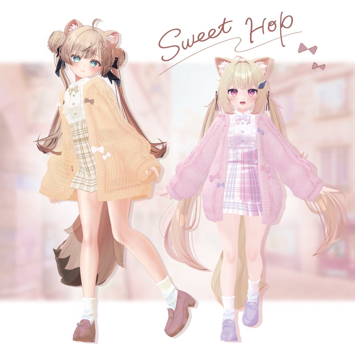 suzu_3d's tweet photo. 🎁VRChat衣装「Sweet Hop」プレゼントキャンペーン

このツイートをリポスト&amp;私をフォローで

🤍抽選で3名様
🤍さらにBOOTHのいいね100ごとに+1名様

に衣装をプレゼントします！

対応:
マヌカ/凪/シフォン/ライム/うの/あのめあ

URLと商品説明↓

 #マヌカ3D #Nagi3D #Uno_3D #なるかでぃあばたー https://t.co/jj05fYin3w