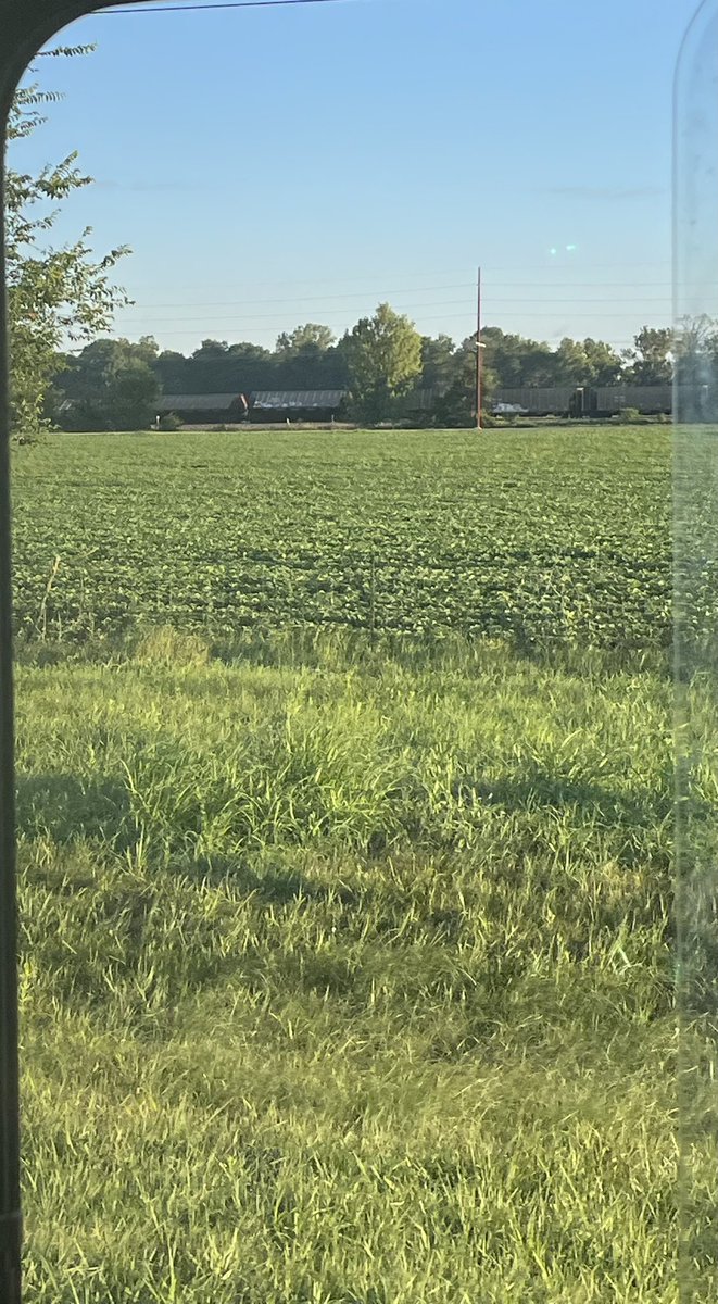 Aftermath of tornado that hit Mt. Vernon, Indiana. Train derailed by tornado and Kenco warehouse took direct hit #BERYL #breaking #SNN