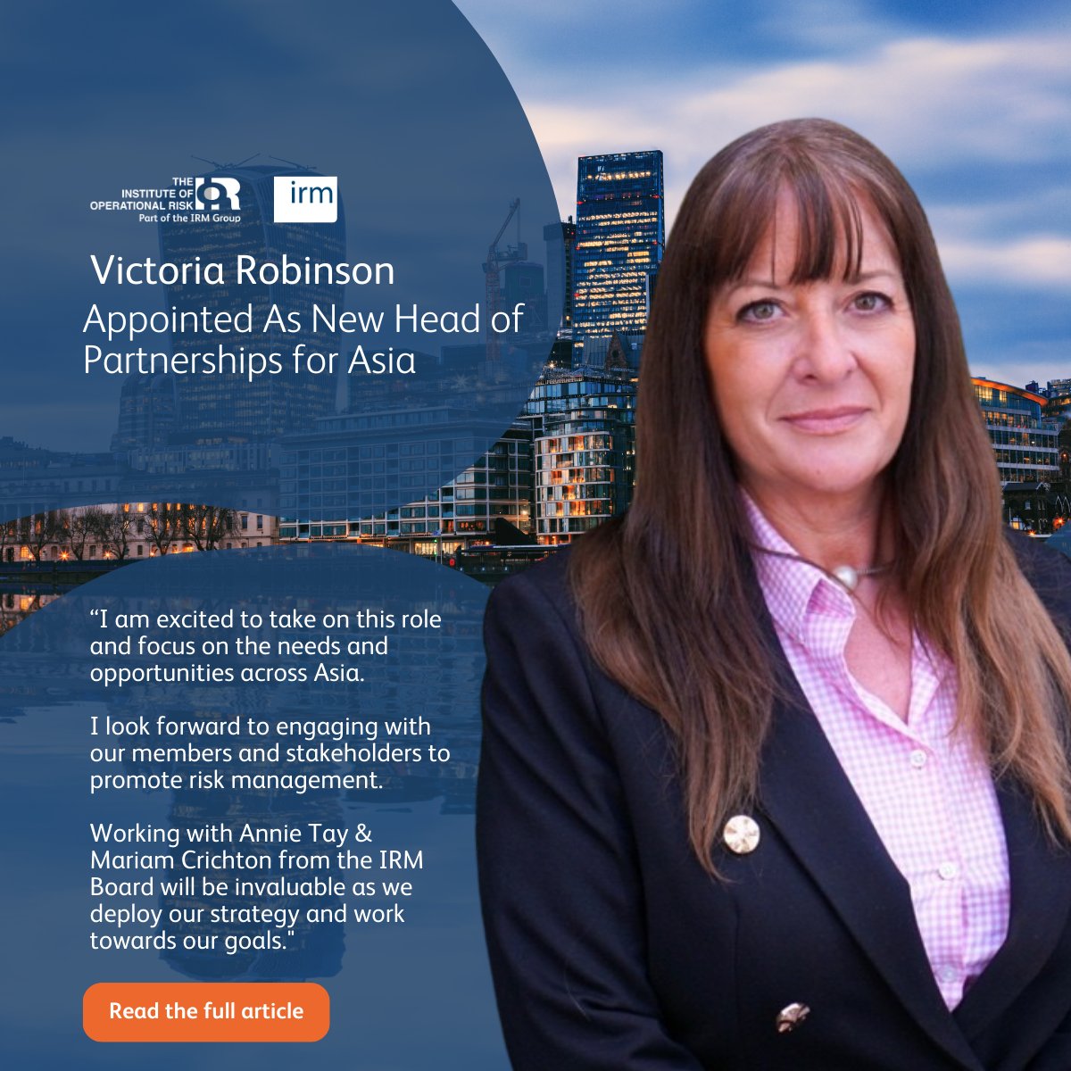 Institute of Risk Management tweet media