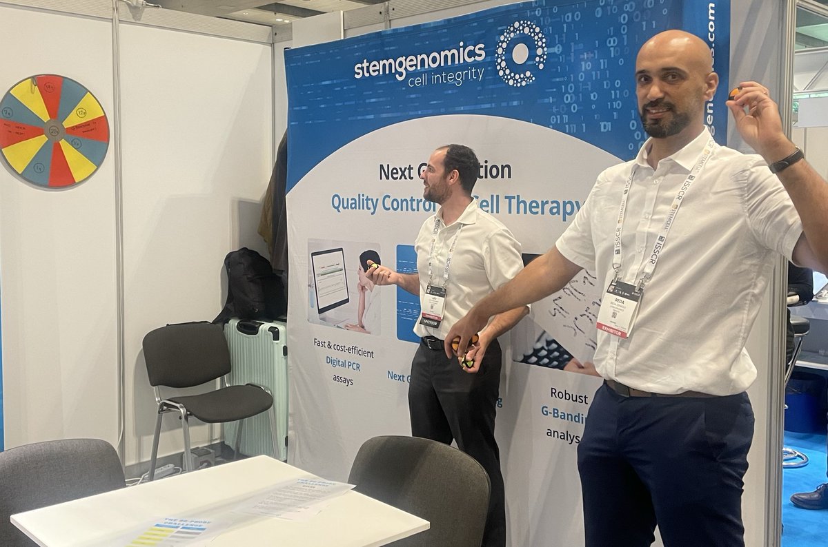 So excited to be at #ISSCR2024! Come by our booth #604 for a bit of light relief! To celebrate the launch of our iCS-digital 28-probe assay, we challenge you to try and hit genomic abnormalities. Your chance to win cool prizes too !!! 🤩👍#stemcells #digitalPCR #ipscs