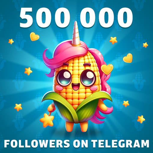 corn_battles's tweet photo. 😎 500,000 Corn Battlers with us 😎

Wow 🥳 This sunny July has brought a great harvest 🌽🌽

The Corn Community has yielded and we are growing every day! 🔥He-he, Cobbie Players are taking over new fields and we're glad you're joining the battles ⚔️ and leaving behind mountains of popcorn 🍿

Thank you for your support 🙌
More updates coming soon 💕