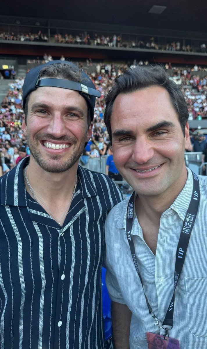 RStanleyNHL's tweet image. When you see Roger Federer’s Instagram story and a familiar face pops up…. #Preds