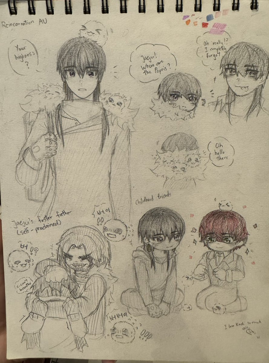 TheKiwiPlatter's tweet photo. #뉴넘강 #뉴비가너무강함 #thenewbieistoostrong
@ItBaem I made more-

Reincarnation au :D

Giving my favourite character long hair is my love language (*¯︶¯*) https://t.co/TMjvt6CkjF