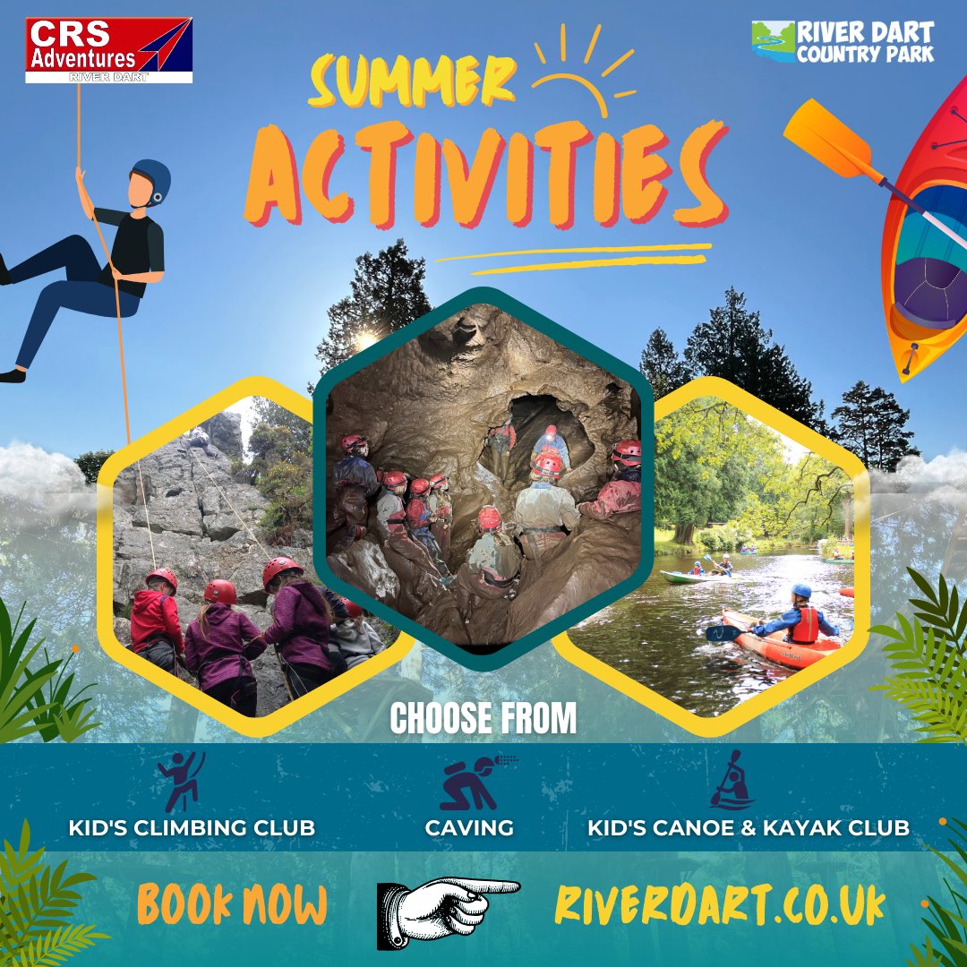 Choose your next adventure...explore
exciting <a href="/crsadventures/">CRS Adventures</a> off-site activities this
summer! ☀️🛶🧗‍♀️

BOOK NOW ➡️ LINK IN BIO

#summer #explore #greatoutdoors #outdooractivities #adventures #visitdevon #visitdartmoor #visitsouthdevon #devon #dartmoor
#riverdartcountrypark