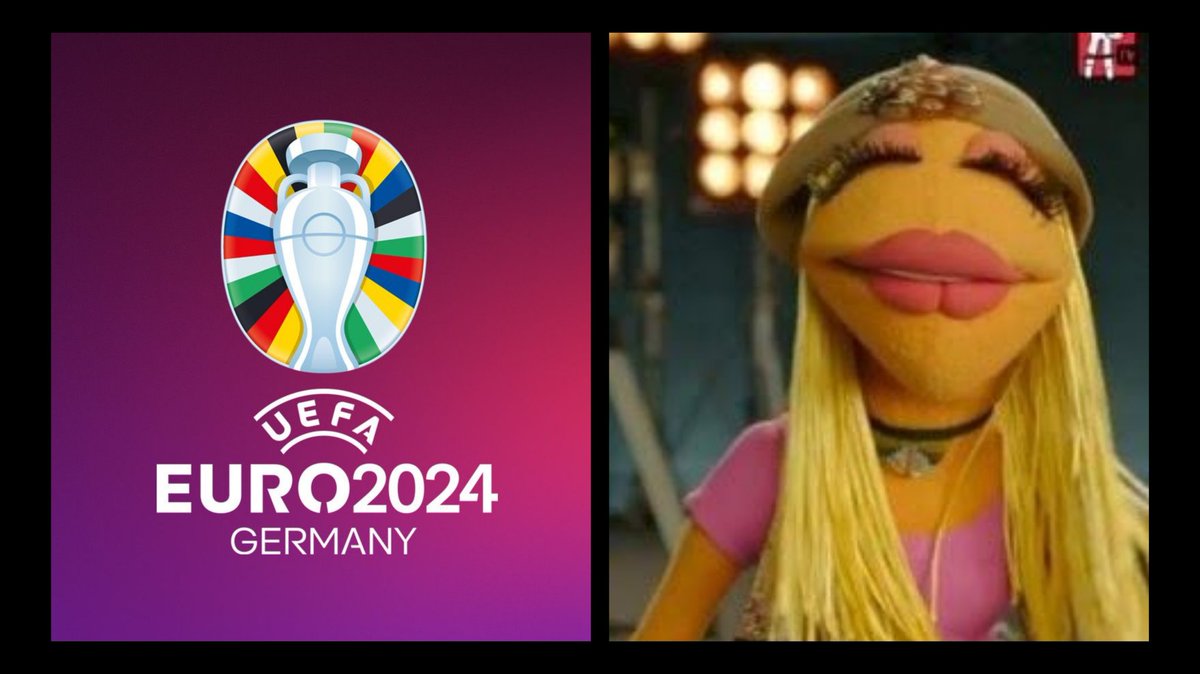 Whenever the score gets flashed up during a match, I see Janice in the middle... #EUROS2024 #Euros #Muppets