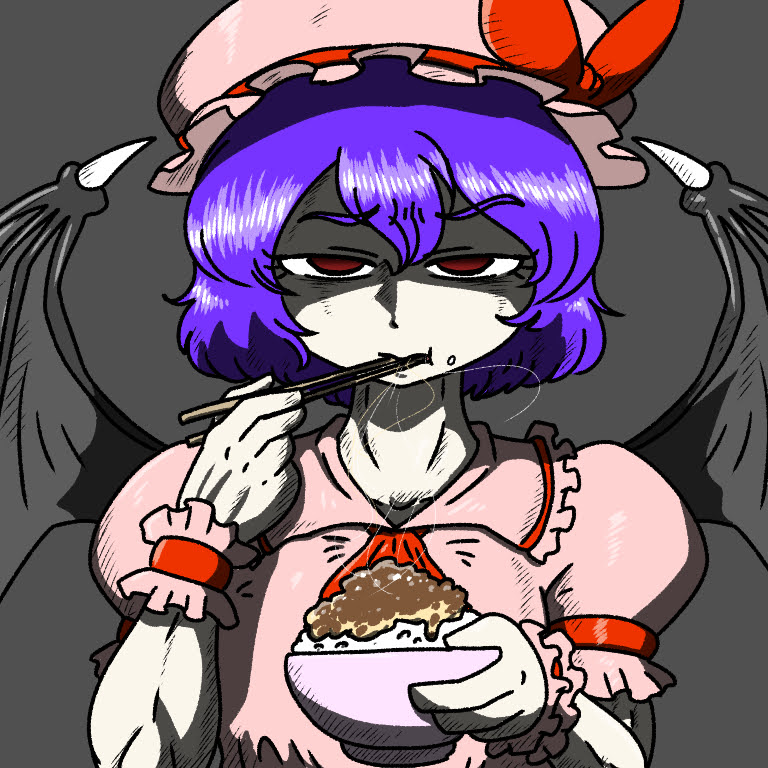 納豆の日だっけか。
「偉大なる吸血鬼、レミリア・スカーレットの朝は一杯の納豆ご飯から始まる…」 