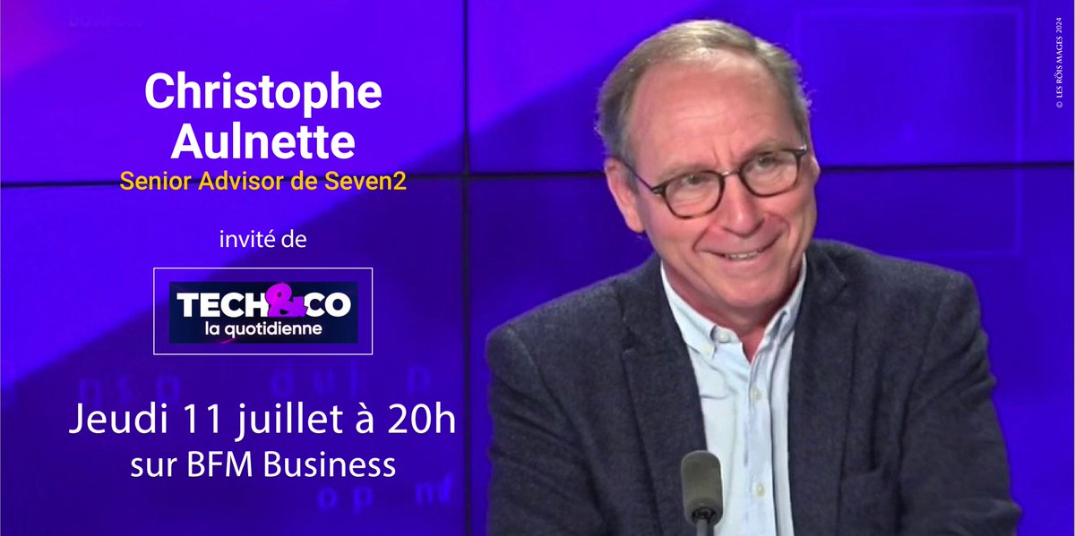 Christophe Aulnette (@c_aulnette) on Twitter photo La dernière avant l'été !
Je vous attends sur <a href="/bfmbusiness/">BFM Business</a> jeudi soir pour un ultime décryptage de la Tech avec @FSorel et toute l'équipe. La dernière avant l'été !
Je vous attends sur <a href="/bfmbusiness/">BFM Business</a> jeudi soir pour un ultime décryptage de la Tech avec @FSorel et toute l'équipe.
