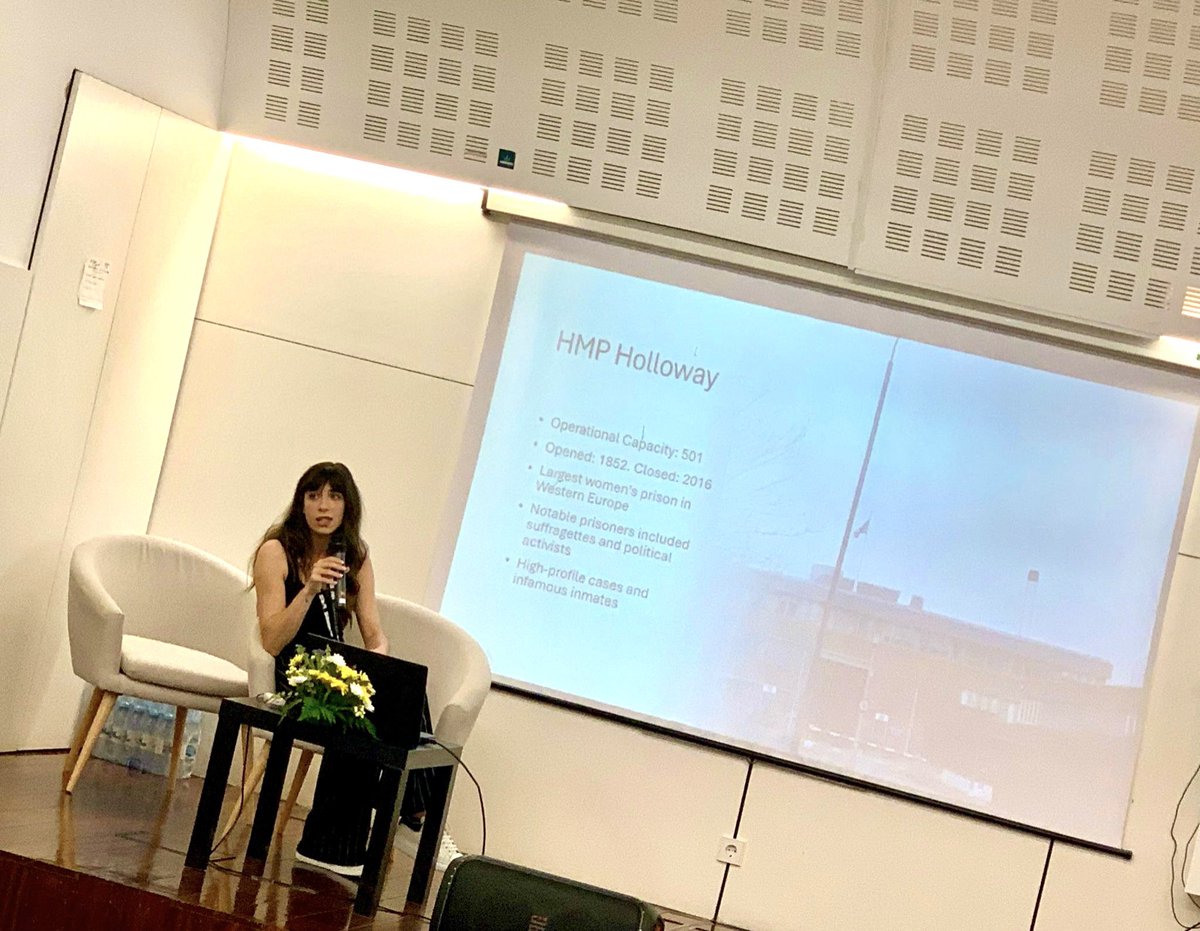 First day at #EAPL presenting experiences of peer mentoring and identity transformation in a women’s prison