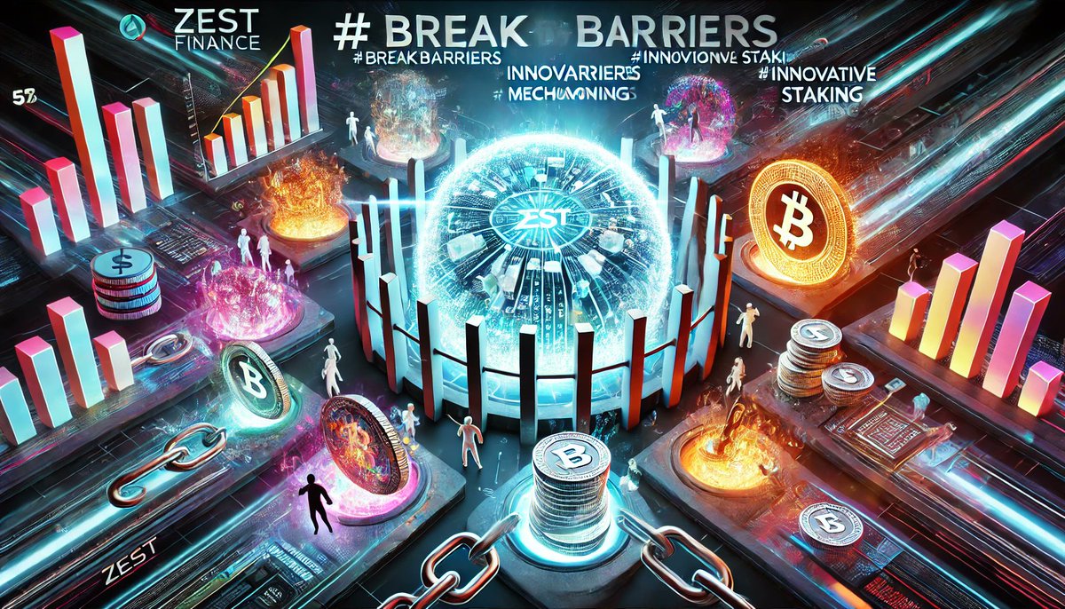 zest_finance's tweet photo. 💥 Break through the barriers of traditional staking with Zest Finance’s innovative LSDfi mechanisms. #BreakBarriers #InnovativeStaking https://t.co/4tHWOW2yTD