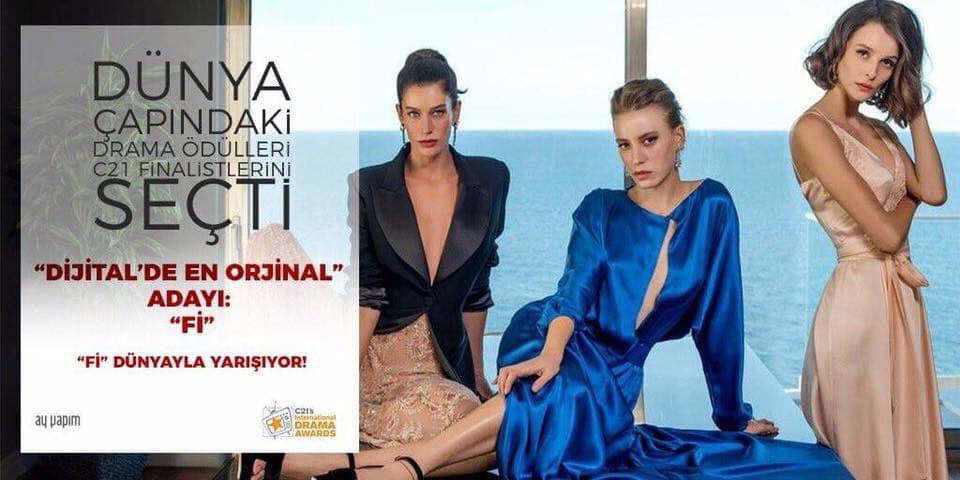 badpostsarikaya's tweet photo. Serenay Sarıkaya'nın başrolünde yer aldığı Fi dizisi “C21 Uluslararası Drama Ödülleri”nde “Dijital’de En orijinal” kategorisinde aday oldu. (2017) #fi #ficipi https://t.co/fRRshiliKB