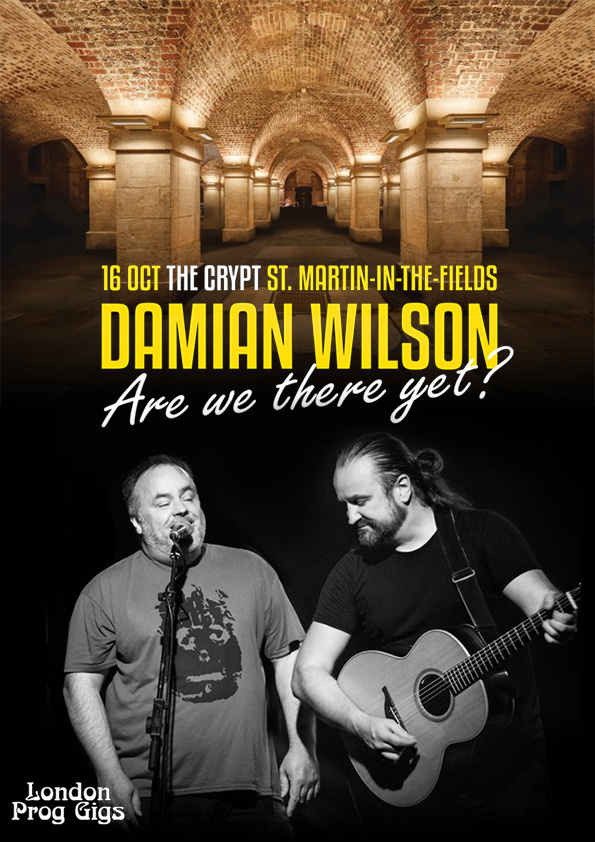 Damian Wilson (@damian_wilson) on Twitter photo The 'Are We There Yet?' tour will start on October 16th with a UK-exclusive show (and belated 55th birthday celebration) at the amazing Crypt at St Martin-in-the Fields church in Trafalgar Square in London.
Tickets are available now:
wegottickets.com/event/626876/ The 'Are We There Yet?' tour will start on October 16th with a UK-exclusive show (and belated 55th birthday celebration) at the amazing Crypt at St Martin-in-the Fields church in Trafalgar Square in London.
Tickets are available now:
wegottickets.com/event/626876/