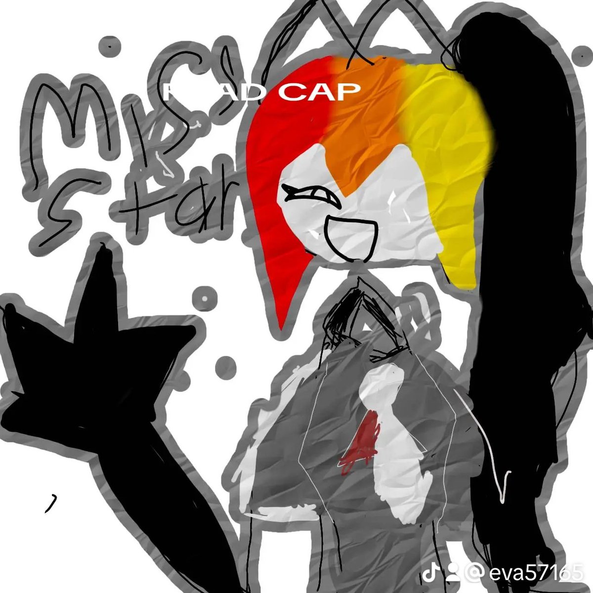 im_justsilly's tweet photo. My fpe oc! She's a art teacher kills students but not oliver edward and zip her friends miss circle miss bloomie miss thavel miss huroko mr blue Stella and mushahi . She's under alice control. She LOVES popcorn and valintina and mexican food. So yea (first design)#FPE @A3DGhost https://t.co/xeuKqtz0tM