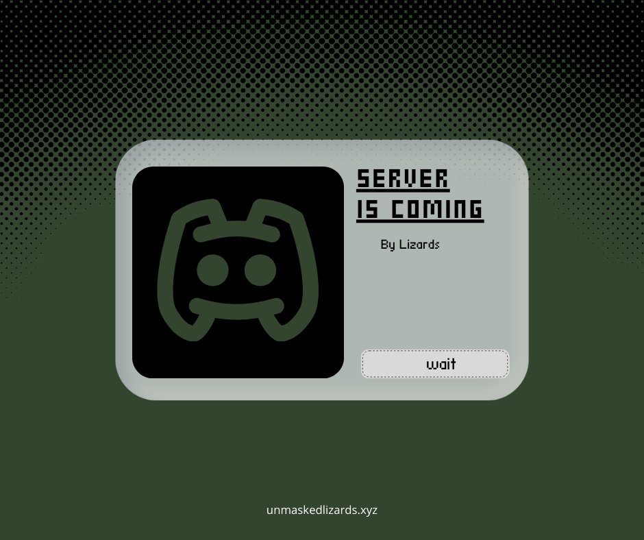 Unmlizards's tweet image. we are working on it.
Turn on your notifications 🔔