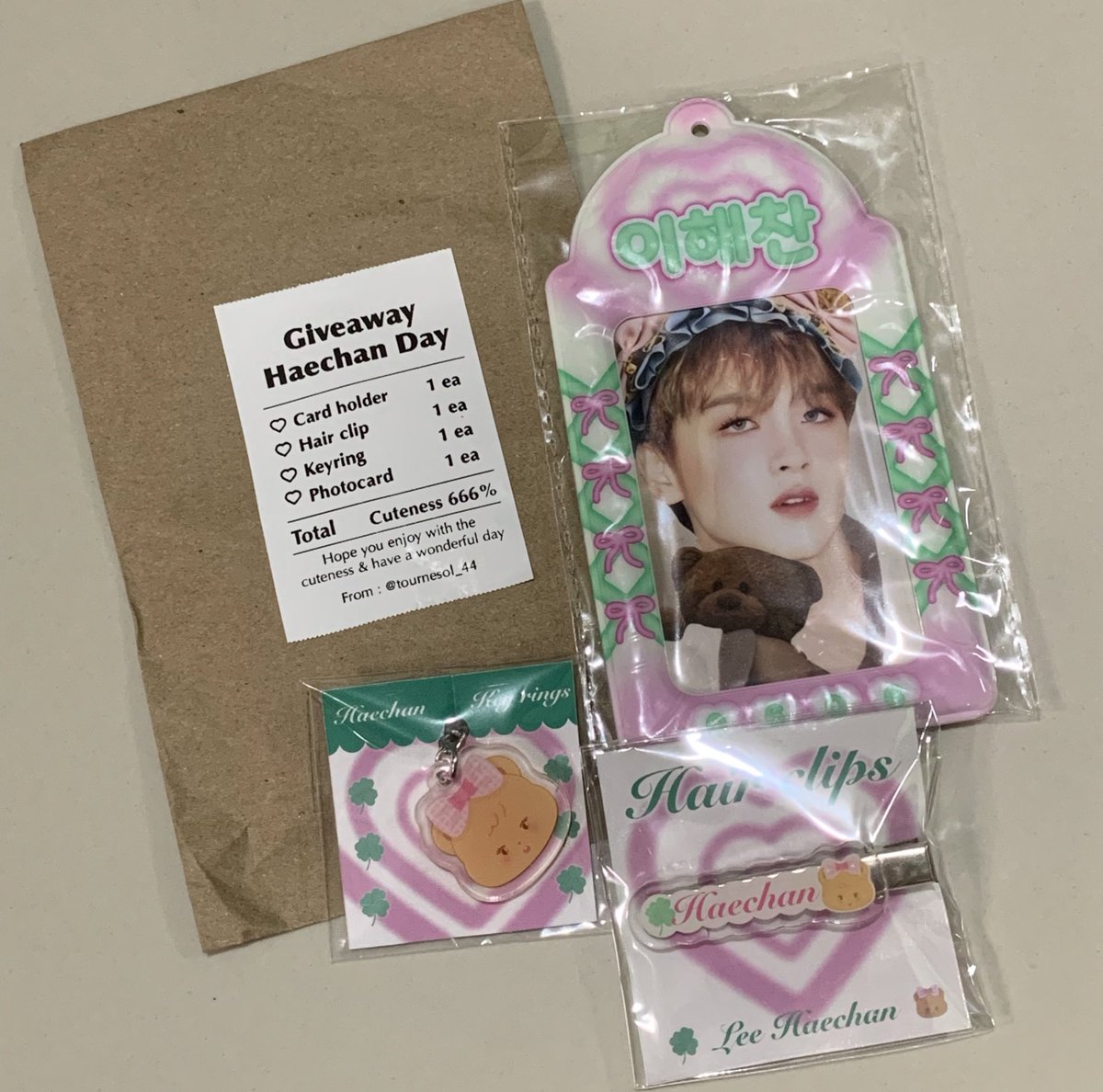 ได้รับกอววันเกิดน้องแฮชานแล้วนะคะ น่ารักมากเลยค่ะ 🎀🐻💖 
#MMR_RW