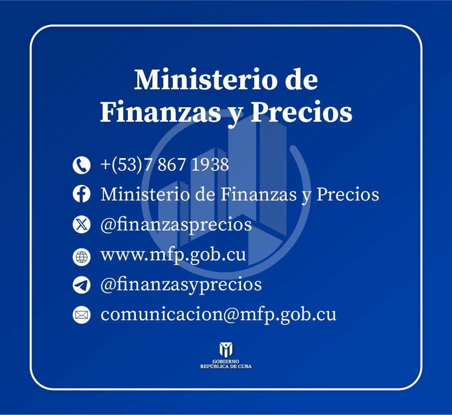 ☎️  | Como parte de un MOVIMIENTO DE CONTROL POPULAR💪, están establecidos los canales de comunicación por cada territorio para que las personas DENUNCIEN LAS VIOLACIONES DE PRECIOS.

La imagen muestra los contactos de <a href="/finanzasprecios/">Ministerio de Finanzas y Precios Cuba</a>. 
.
.
.
¡Al pueblo nos debemos!