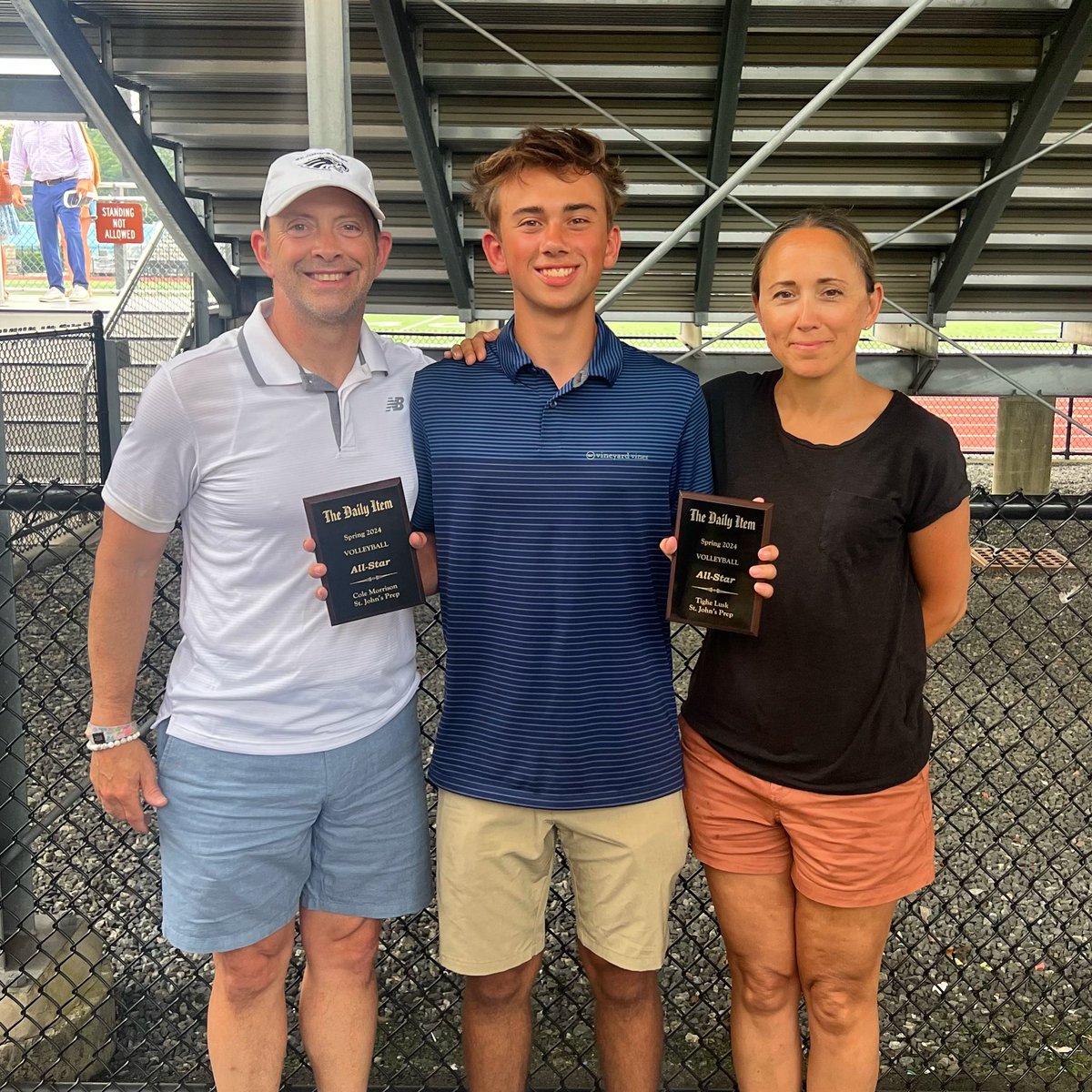 Congrats to Cole Morrison and Tighe Lusk on being named All-Stars in the Daily Item! It is well deserved!