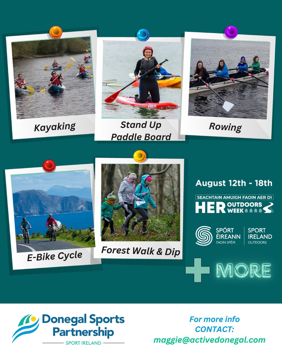 𝐇𝐄𝐑 𝐎𝐮𝐭𝐝𝐨𝐨𝐫𝐬 𝟐𝟎𝟐𝟒: 𝟏𝟐𝐭𝐡 – 𝟏𝟖𝐭𝐡 𝐀𝐮𝐠𝐮𝐬𝐭 🌿

Get ready for 𝐇𝐄𝐑 𝐎𝐮𝐭𝐝𝐨𝐨𝐫𝐬 𝐰𝐞𝐞𝐤, returning from 12th – 18th August! Join us for events encouraging women and girls to explore and enjoy the outdoors. 🏞️ 

Here's a Sneak peek👀of our events!!