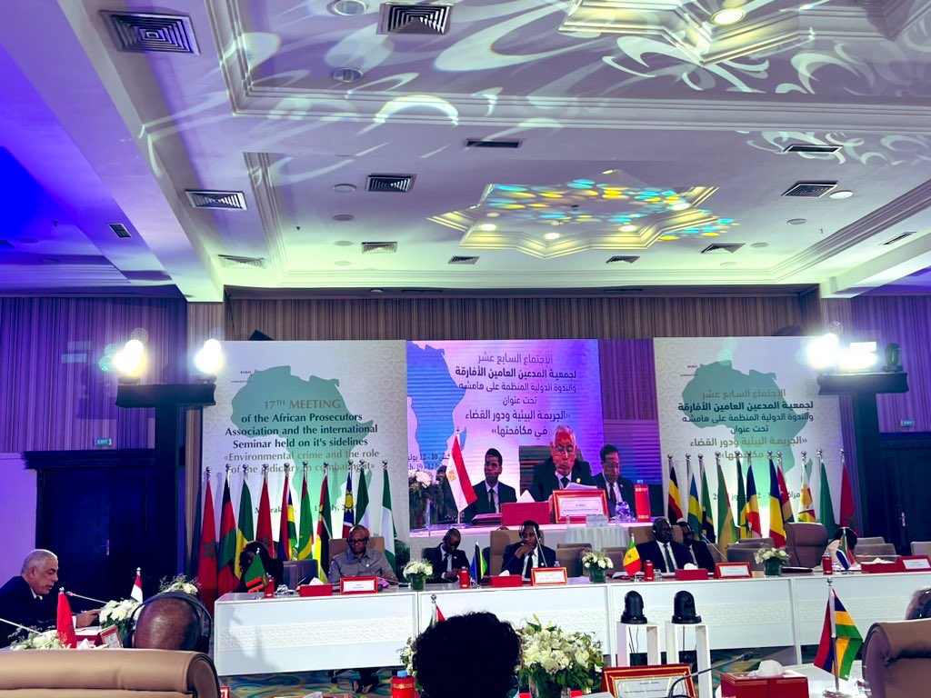 KMTRasool's tweet photo. #HappeningNow The closed session of the 17th session of the annual meeting of the African Association of Prosecutors. During the opening remarks the president thanked @UNmigration for all the support provided through #ARMP @IOM_MENA to #APA @StatePRM @USEmbMorocco @EgyptianPPO https://t.co/WzmvzTb0Yu